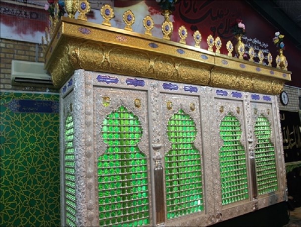 چغادک اولین شهر میزبان ضریح خیمه گاه حضرت ابوالفضل(ع) است