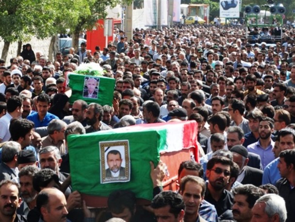 پیکر جانباختگان منا در گلزار شهدای ازنا آرام گرفت