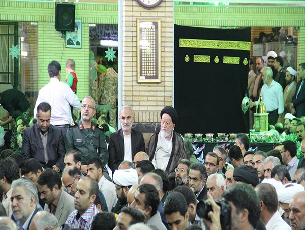 مراسم ترحیم جان‌باختگان فاجعه خونین منا در سمنان+تصاویر