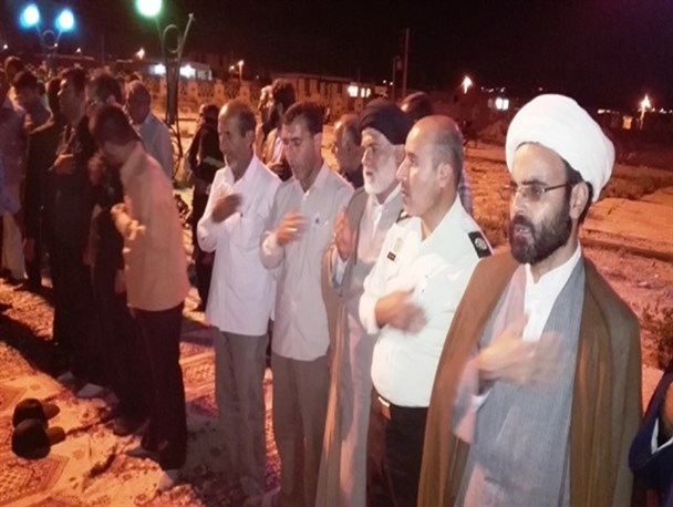 مراسم بزرگداشت جانباختگان حادثه منا در شهرستان چرام برگزار شد+تصاویر