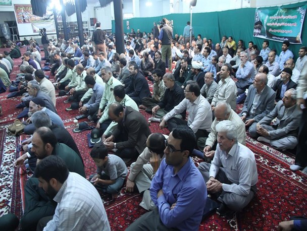 آیین بزرگداشت جان‌ باختگان فاجعه منا در همدان+تصاویر