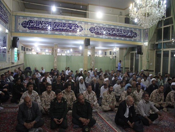 مراسم بزرگداشت جان باختگان حاددثه منا در خمین برگزار شد+عکس
