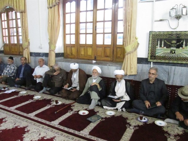 مراسم بزرگداشت شهدای مظلوم واقعه منا در مسجد جامع ولاغوز
