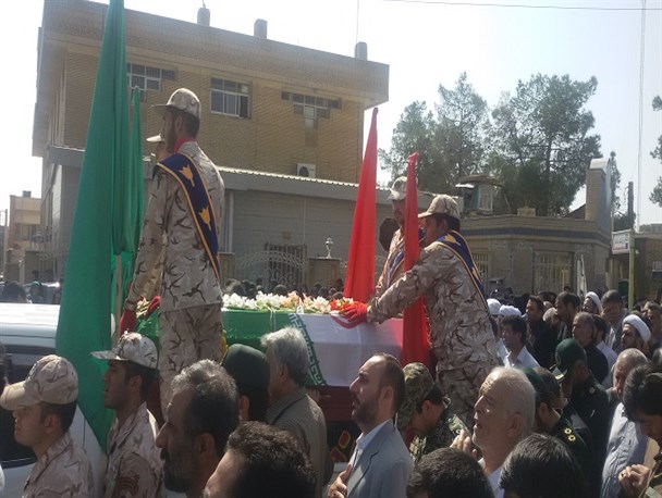 مراسم تشییع جانباختگان فاجعه منا در سمنان به روایت تصویر