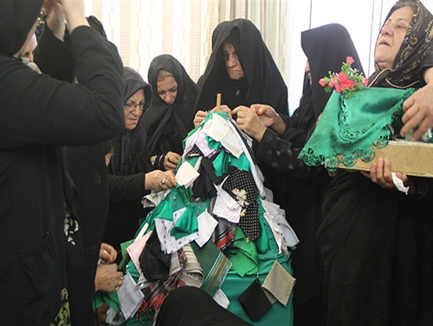 بانوان دامغانی به استقبال از ماه محرم رفتند
