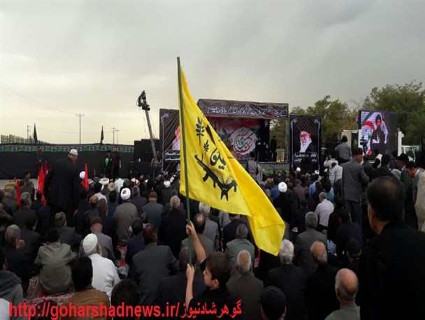 اجتماع عظیم لبیک یا حسین در مشهد برگزار شد