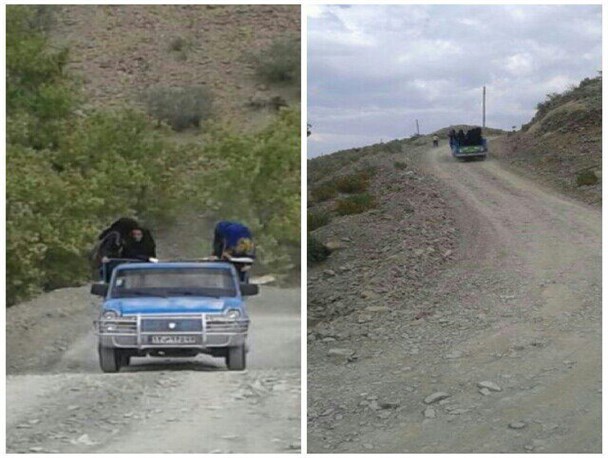 جاده های نامناسب آفت تحصیل دانش آموزان در روستای « ناشکی» بشاگرد