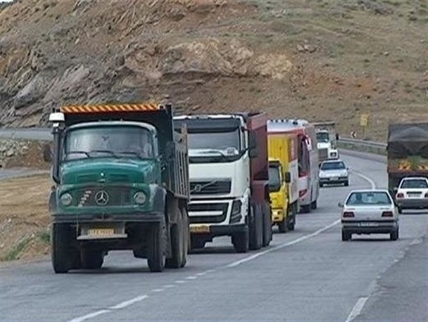 ممنوعیت تردد کامیون در محور‌های منتهی استان به مشهد اردهال