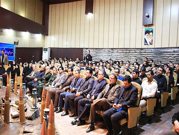 مراسم گرامیداشت شهید شاخص کارمندی شهرستان شهریار + تصاویر
