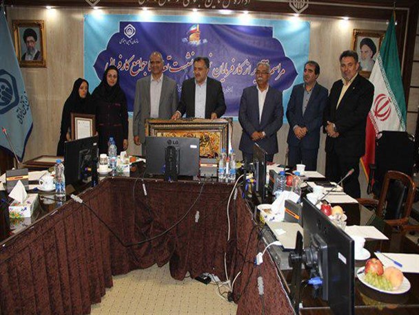انتخاب کارفرمای نمونه تأمین اجتماعی خراسان رضوی از خلیل آباد