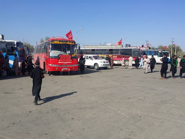 ​ورود حدود ۲۵۰۰ زائر پاکستانی در اولین روز کاری ستاد مردمی اربعین سیستان و بلوچستان
