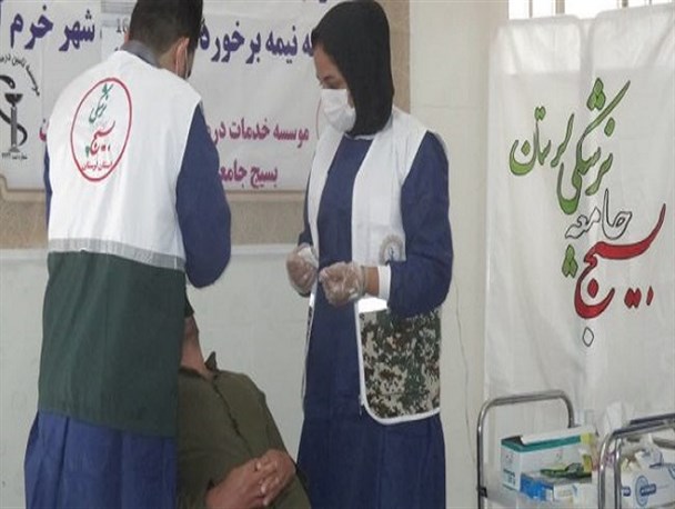 خدمات دندانپزشکی بسیج به بیماران کمپ ترک اعتیاد کرامت لرستان ارائه شد + تصاویر
