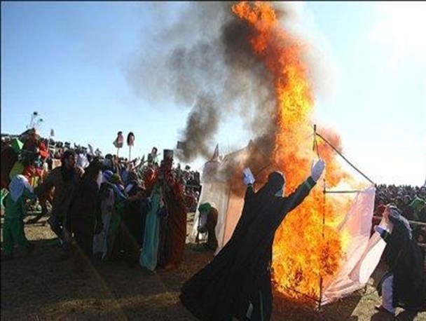 "شبیه‎خوانی" آیین خاص روز عاشورا در اردبیل