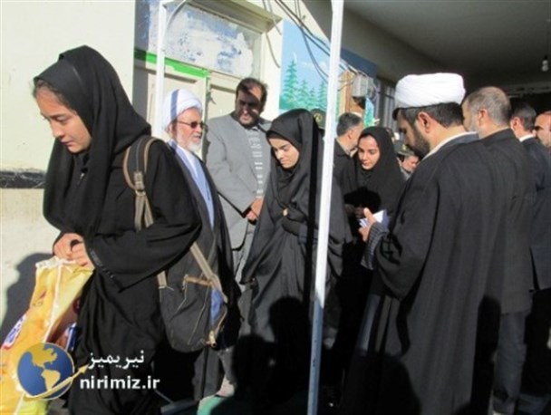 اعزام کاروان راهیان نور نیر به شمال غرب کشور +تصاویر