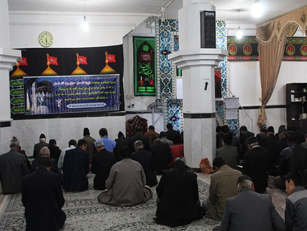 مراسم اربعین مهاجران الی الله در خلیل آباد برگزار شد