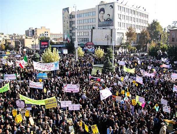 راهپیمایی 13 آبان در ارومیه