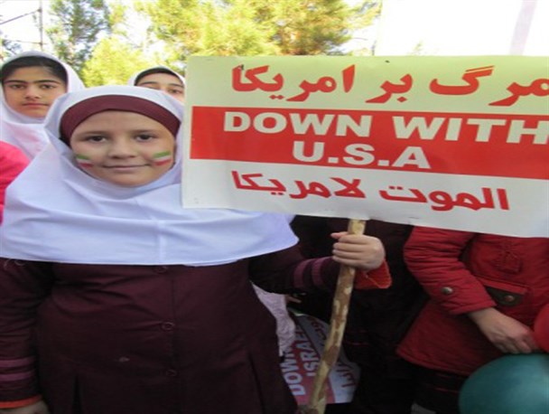 طنین "مرگ بر آمریکا" در تفرش