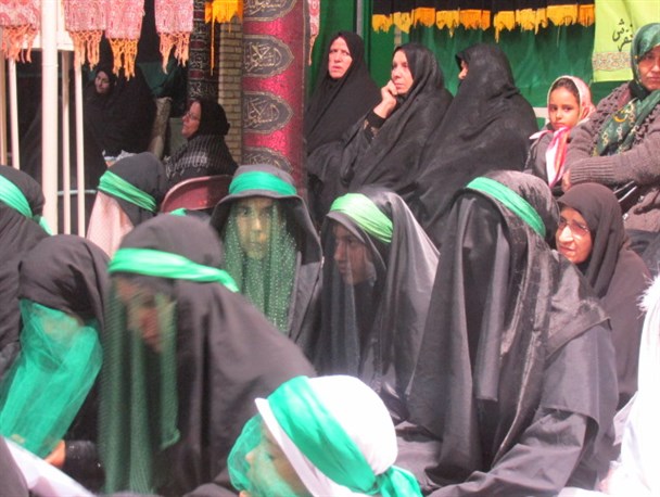 مراسم خطبه خوانی حضرت زینب(س) در تفرش+تصویری