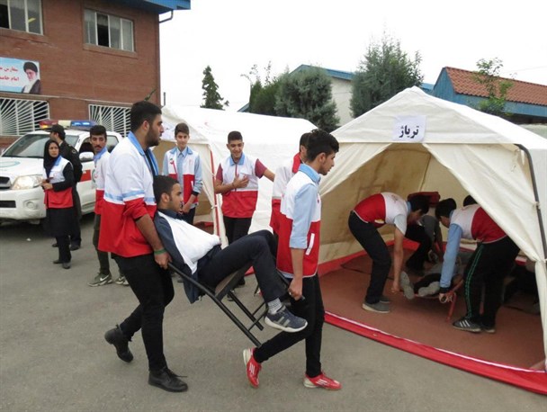 مانور پدافند غیر عامل در آمل+ گزارش تصویری