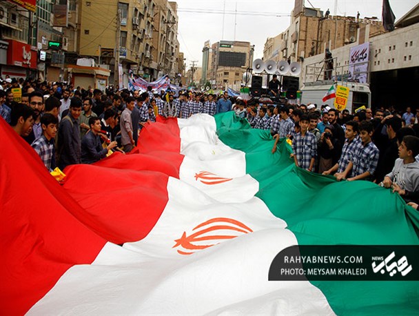 خوزستان یکصدا مرگ بر آمریکا