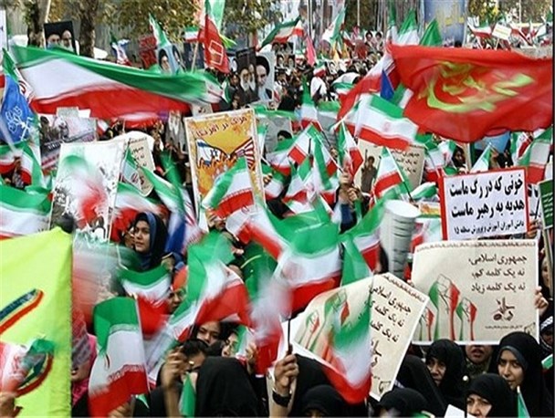 فریاد «مرگ بر آمریکا» در لرستان طنین‌انداز شد‌