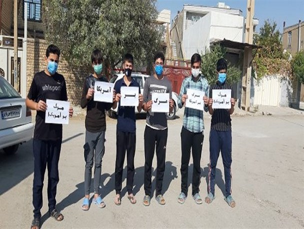 راهپیمایی مجازی لرستانی‌ها با پویش #مرگ_بر_آمریکا در روز ۱۳ آبان