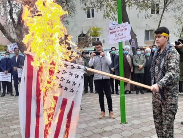 برگزاری تجمع ۱۳آبان در قزوین