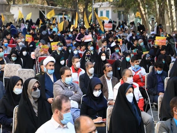 مراسم ۱۳ آبان در کرج برگزار شد + تصاویر