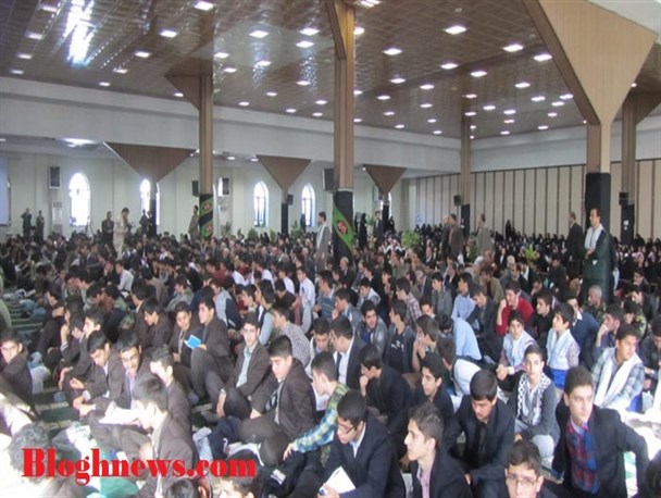 طنین"لبیک یا حسین"در کنگره 1710 شهید دانش آموز مازندارن / تصاویر