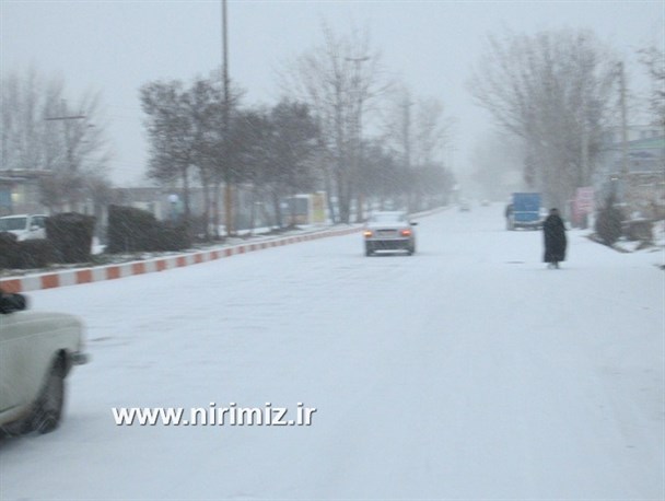 برف و کولاک نیر را در بر گرفت+ تصاویر