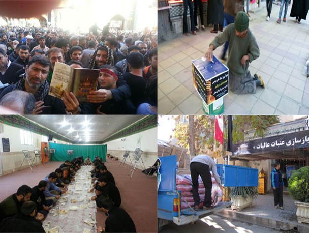 از جمع آوری کمک های مردمی جهت پذیرایی از زوار اربعین تا برپایی موکب در کربلای معلی+تصویر