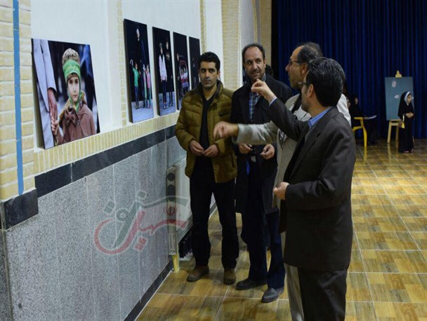 افتتاح نمایشگاه عکس محرم و صفر در شهرستان سنقر + تصاویر