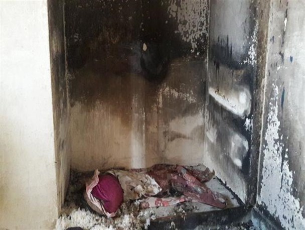 سرپناهی که در آتش بی احتیاطی سوخته شد