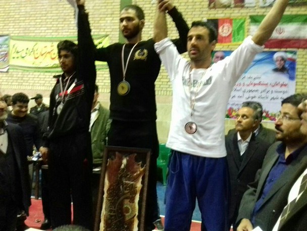 کسب مقام سوم مسابقات  کشتی آلیش بین المللی توسط پهلوان باخرزی