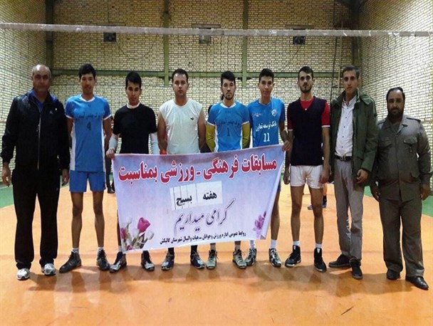 گنبدکاووس قهرمان رقابت‌های والیبال گالیکش شد + تصاویر
