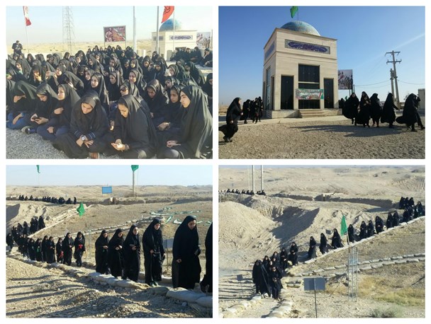 بازدید دانش آموزان اردوی راهیان نور از مناطق عملیاتی مهران+تصاویر