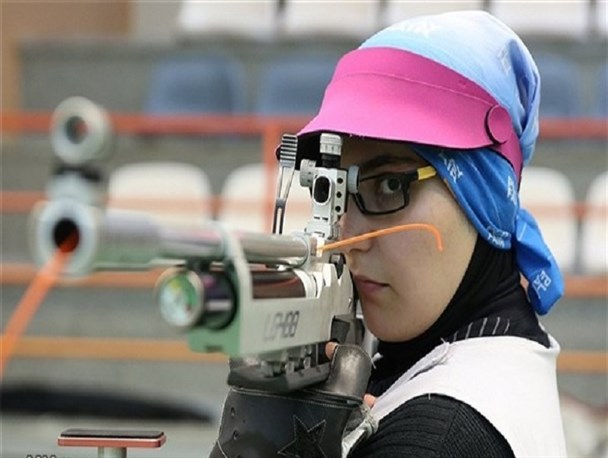 بانوی همدانی  به مسابقات سلاح‌های بادی آسیا اعزام می شود