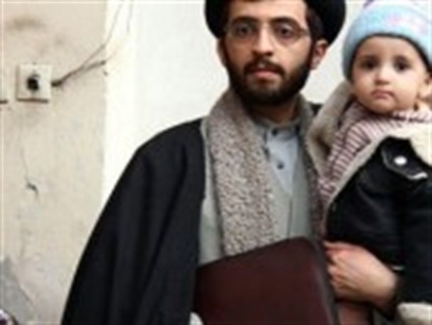 عکس/ منبر کوتاه یک روحانی
