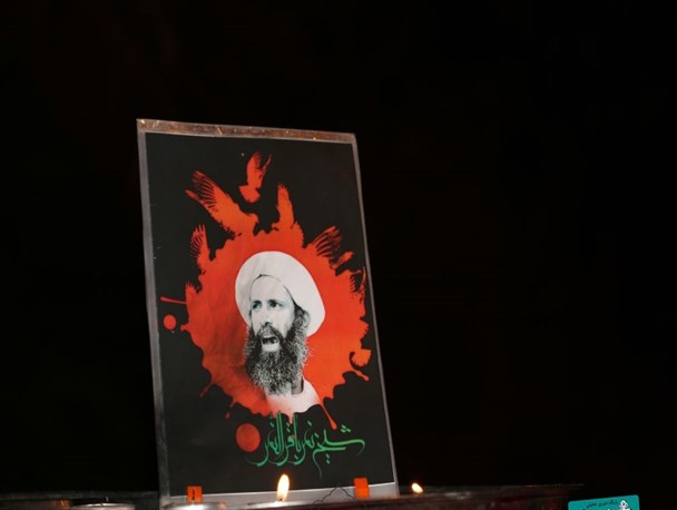 شام غریبان شیخ نمر در لنگرود + تصویر