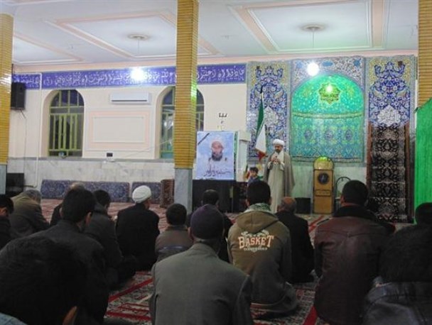 برگزاری شام غریبان و ختم قرآن به یاد شهادت شیخ نمر + تصاویر