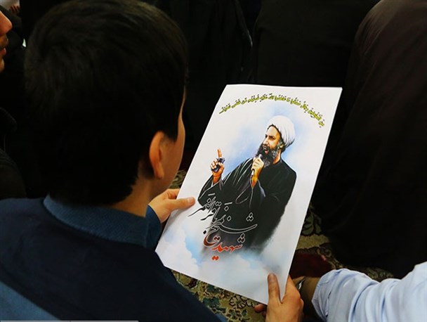 گزارش تصویری/ تجمع طلاب خراسان شمالی مقابل حوزه علمیه امام صادق (ع)