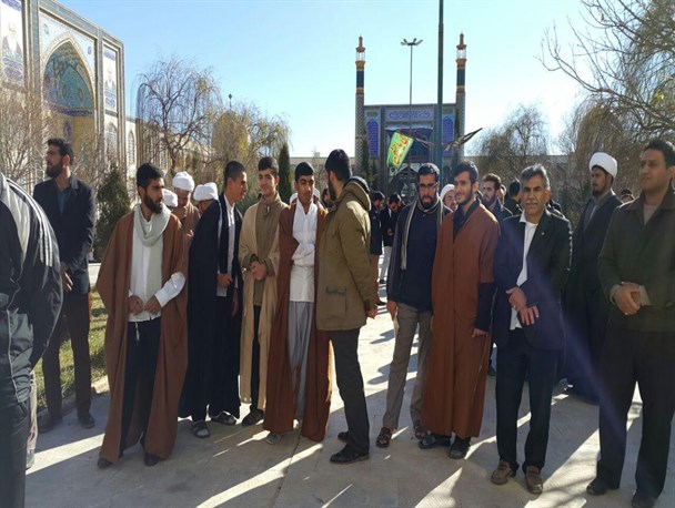 اجتماع روحانیون کرمانشاه در اعتراض به اعدام مظلومانه آیت الله شیخ نمر