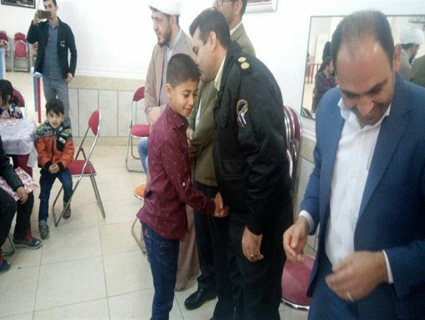 از خانواده کارکنان نیروی انتظامی شهرستان باوی تجلیل شد + تصاویر