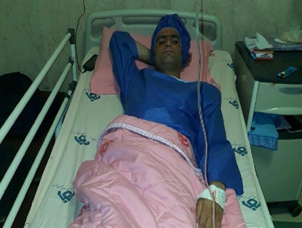 مجروحیت طلبه جوان نهاوندی در حین اجرای فریضه امربه‌معروف+ تصاویر