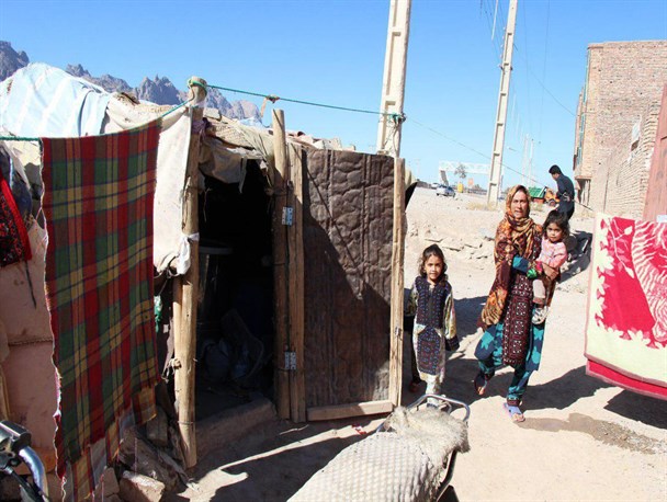 گزارش تصویری/ کوخ نشینی در هندوستان کوچک