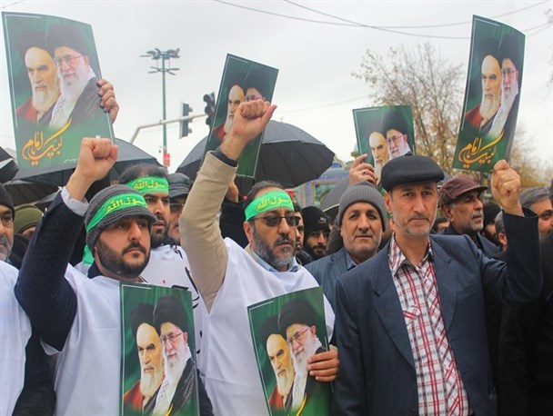 بارش غیرت گرگانی‎ها در حمایت از ولایت/ راهپیمایی باشکوه ضد فتنه در گرگان برگزار شد