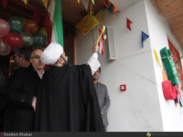 زنگ انقلاب در مدارس خمام نواخته شد + تصاویر