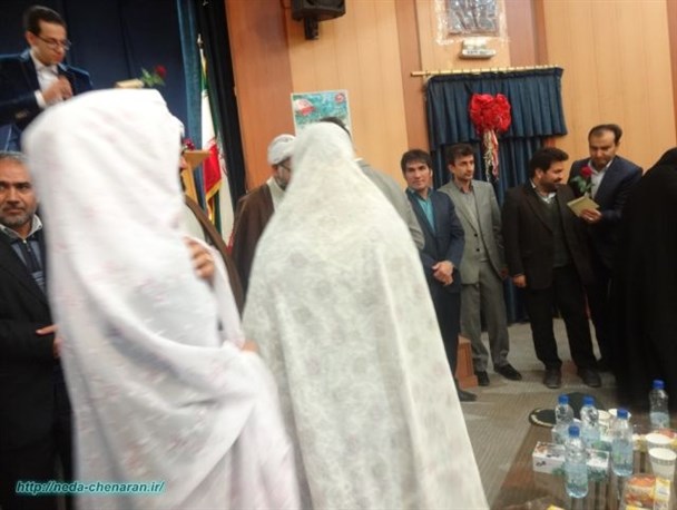 تصاویرمراسم اهدای کمک جهیزیه به مددجویان اداره بهزیستی