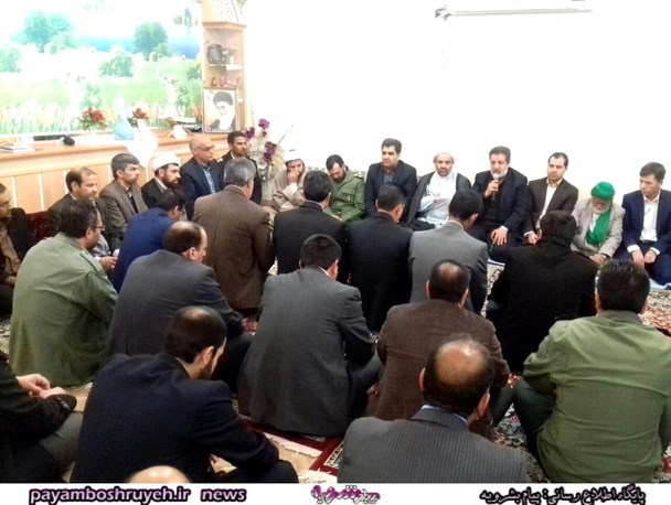 مسئولان ادارات بشرویه با امام جمعه دیدار کردند+تصاویر