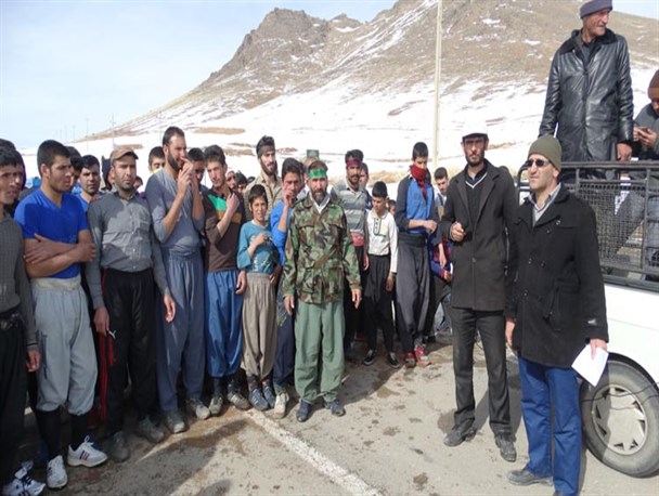 مسابقات دو صحرا نوردی در روستای فرسش الیگودرز
